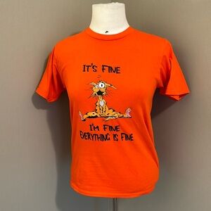 Gildan Graphic Tee Its Fine I’m Fine Everything Is Fine Size XSmall